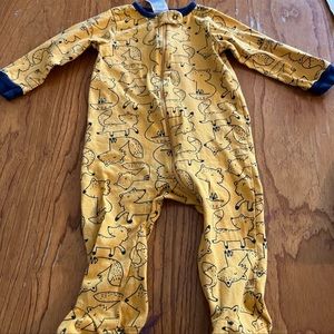 Baby Boy Footed Onesie